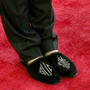 Carson Kressleys monogrammed slippers