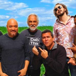 With Tommy Chong and crew in an undisclosed location shooting the opening for Tommy Chongs Comedy 420 StandUp Comedy Special for Showtime With Eddie Ifft Edwin San Juan Tommy Chong Scott Montoya Chris Porter and Jay Phillips