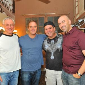 After the filming of Jay Mohr's special Funny For A Girl, Neal, Jay, Scott, Gary