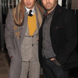 Jeremy Piven and Zac Posen at event of The Wrestler 2008