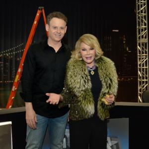 Lior Schleien with Actress and Comedian Joan Rivers