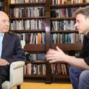 Lior Schleien with President of Israel Mr. Shimon Peres
