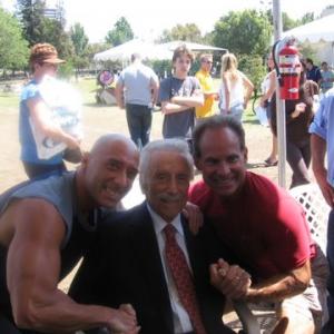 Nick Stellate with Joe Weider and Mike Torchia