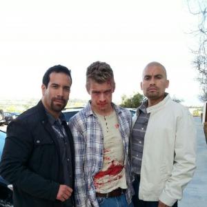 working on Justified with Daniel Moncada and Jesse Luken
