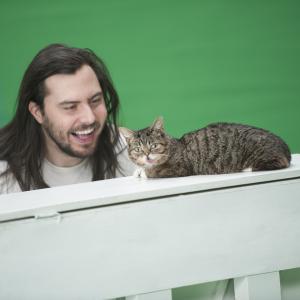 Andrew WK and Lil Bub