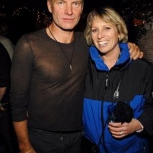 Artist Sting and Executive Producers Heather R Holliday and Kim Kreiss - Sundance