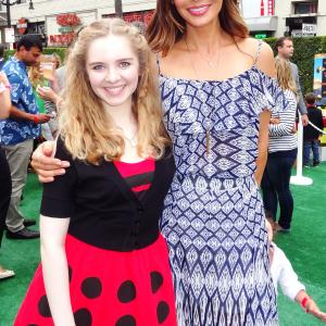 Ali Landry and Darcy Rose Byrnes at the Los Angeles Premiere of Disney's 
