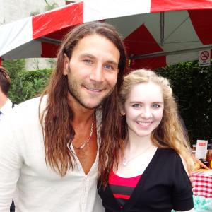 Zach McGowan and Darcy Rose Byrnes at the Los Angeles Premiere of Disneys PLANES FIRE AND RESCUE 2014