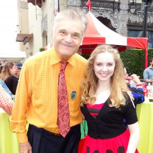Fred Willard and Darcy Rose Byrnes at the Los Angeles Premiere of Disneys PLANES FIRE AND RESCUE 2014