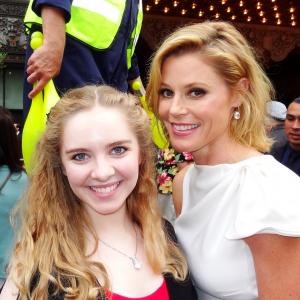 Darcy Rose Byrnes and Julie Bowen at the Los Angeles Premiere of Disney's 