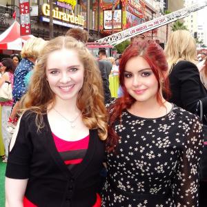 Darcy Rose Byrnes and Ariel Winter at the Los Angeles Premiere of Disneys PLANES FIRE AND RESCUE 2014