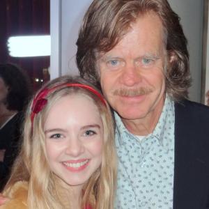 Darcy Rose Byrnes and William H Macy