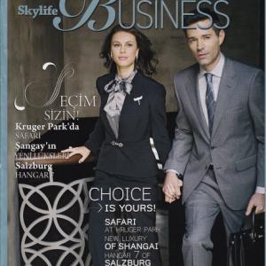 Skylife Business magazine cover Turkey 2009