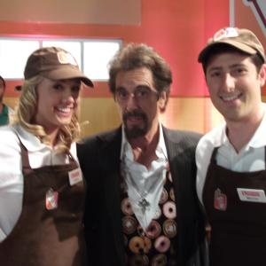 Andy Goldenberg with Al Pacino on JACK AND JILL