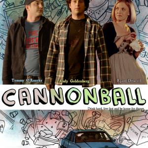 Andy Goldenberg in Poster from upcoming film CANNONBALL with Tommy O Rourke and Ryan Driscoll
