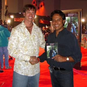 Chad Ridgely with SNAP Executive Producer and Director Pepi Singh Khara.