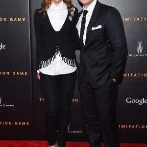 Allen Leech and Charlie Webster at event of The Imitation Game (2014)