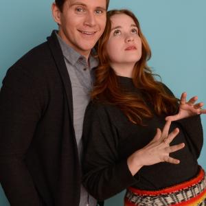 Allen Leech and Alice Englert at event of In Fear 2013