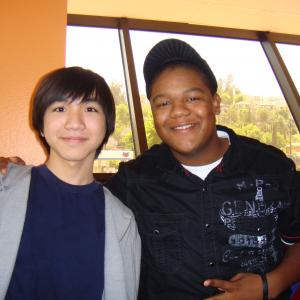 Kyle Massey and Shawn Huang