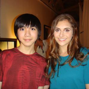 Alyson Stoner and Shawn Huang