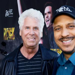 Brilliant Actor Barry Bostwick and ActorPlaywrightTenor Mrio Lara Attend Performance of We Will Rock You at Center Theatre GroupAhmanson Theatre