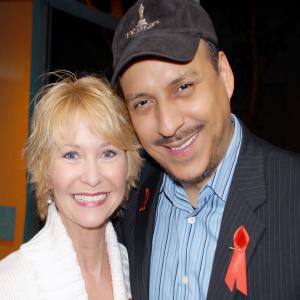 The Lovely  Talented Dee Wallace ET  Mario Lara The Ribbon of Hope Celebration on Here! TV  The Academy of Television Arts  Sciences