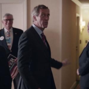 As Cal on Veep with Hugh Laurie
