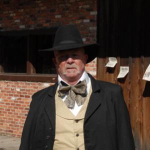 Behind the Scenes  Bill Steele as John Burnett in Ghost Town The Movie filmed in Maggie Valley North Carolina at Ghost Town in the Sky November 2006