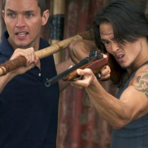 Still of Matthew Marsden and Karl Yune in Anacondas The Hunt for the Blood Orchid 2004