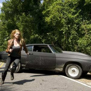 Still of Diora Baird and Ryan Donowho in Transit