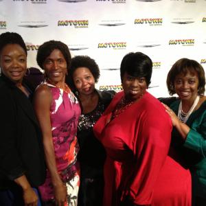 Me and the Girls for the Opening Preview Party for Motown on Broadway