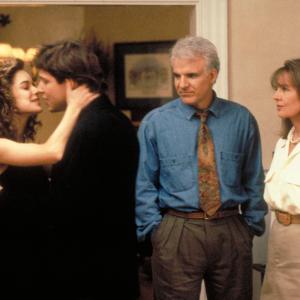 Still of Steve Martin, Diane Keaton, George Newbern and Kimberly Williams-Paisley in \Nuotakos tevas (1991)