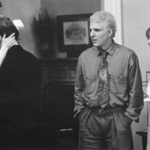 Still of Steve Martin, Diane Keaton and Kimberly Williams-Paisley in \Nuotakos tevas (1991)