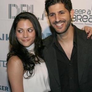 Inbar Lavi and Assaf Cohen at The 2nd Annual TDINK Fashion Walkoff benefiting the Keep a Breast Foundation Cabana Club Hollywood October 25 2007