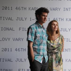 Igor Voloshin Olga Simonova at the 46th Karlovy Vary International Film Festival 2011