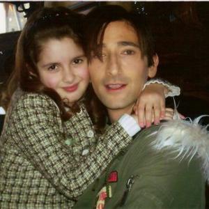 Laura Marano with Adrien Brody at 