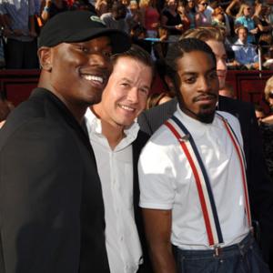 Mark Wahlberg Andr Benjamin and Tyrese Gibson at event of ESPY Awards 2005