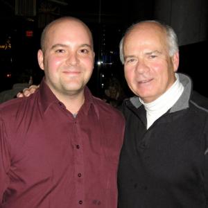 Canadian Journalism Icon Peter Mansbridge and myself. Vancouver, BC 2010 Winter Olympics