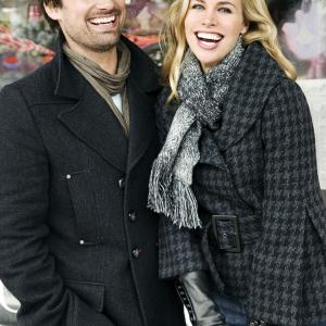 Still of Brooke Burns and Warren Christie in The Most Wonderful Time of the Year 2008