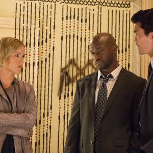 Still of Taye Diggs Kathleen Robertson and Ian Anthony Dale in Murder in the First 2014