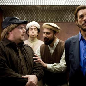 Still of Robert Davi Geoffrey Arend Kevin P Farley and Serdar Kalsin in An American Carol 2008