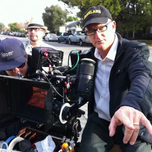 Roger Lindley, Cinematographer on the set of Meant to Be