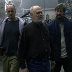Still of Douglas Tait Gerald McRaney and Kenneth Mitchell in Jericho