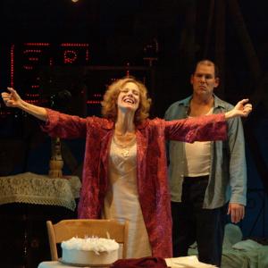 Rachel Harker as Blanche in Streetcar Named Desire New Repertory Theatre 2007