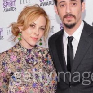 Julie Mond and her brother film producer and nominee Josh Mond attend the 2012 Independent Spirit Awards