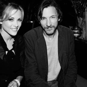 John Hawkes and Julie Mond attend the after party for the New York Screening of Martha Marcy May Marlene