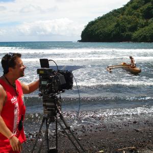 Ken Filming on the RED in MAUI for a Movie