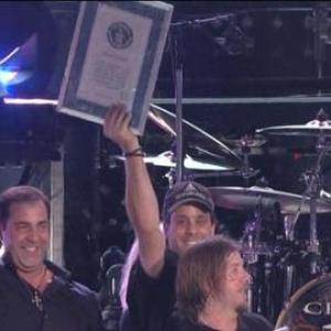 Getting the Guinness World Record for Creed in 2009