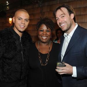 Evan Ross Cleo King and Gabriel Cowan at the Just Before I Go Premiere