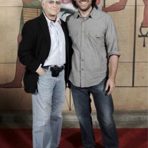 Gabriel Cowan and Norman Lear at the premiere of GROWTH. September, 2010